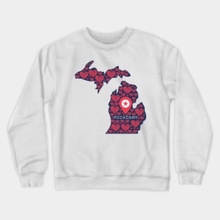 From Michigan With Love Crewneck Sweatshirt